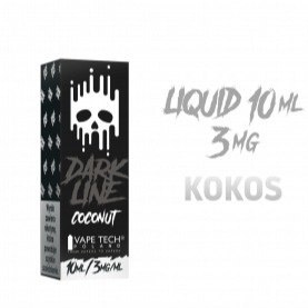 LIQUID DARK LINE 10ml - Coconut 3mg