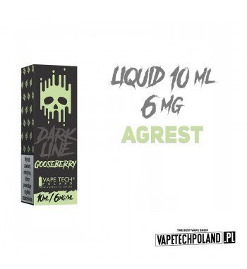 Liquid DARK LINE 10ml - Gooseberry 6mg