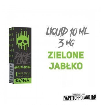 LIQUID DARK LINE 10ml - Green Apple 3mg