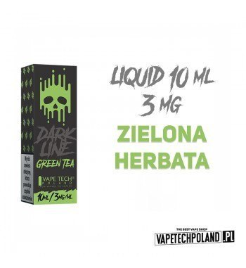 Liquid DARK LINE 10ml - Green Tea 3mg