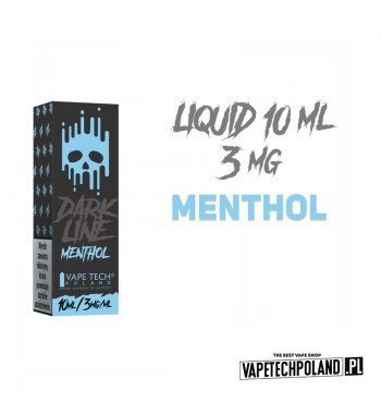 Liquid DARK LINE 10ml - Menthol 3mg