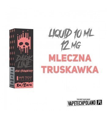 Liquid DARK LINE 10ml - Milk Strawberry 12mg