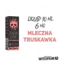 LIQUID DARK LINE 10ml - Milk Strawberry 6mg