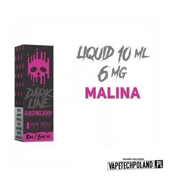 LIQUID DARK LINE 10ml - Raspberry 6mg