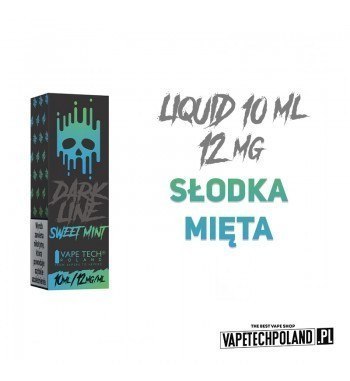 LIQUID DARK LINE 10ml - Sweet Mint 12mg