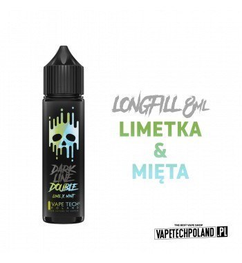 Longfill DARK LINE Double 8/60ml - Lime Mint