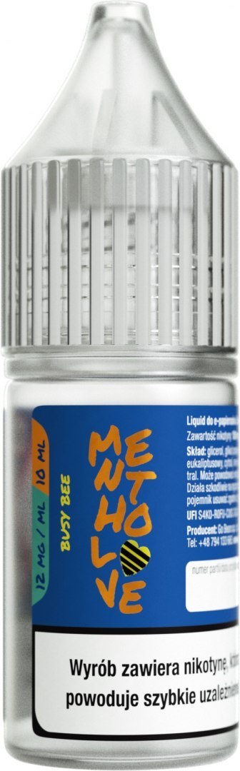 Liquid Mentholove Nicotine Busy Bee - 12mg