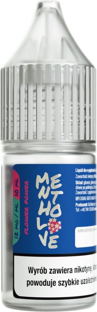 Liquid Mentholove Nicotine Flower Power - 12mg