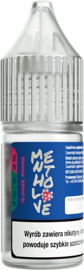 Liquid Mentholove Nicotine Flower Power - 18mg