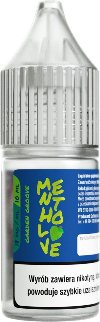 Liquid Mentholove Nicotine Garden Groove - 18mg