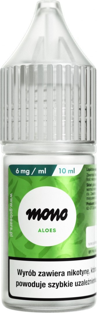 Liquid MONO nicotine - Aloes 6mg