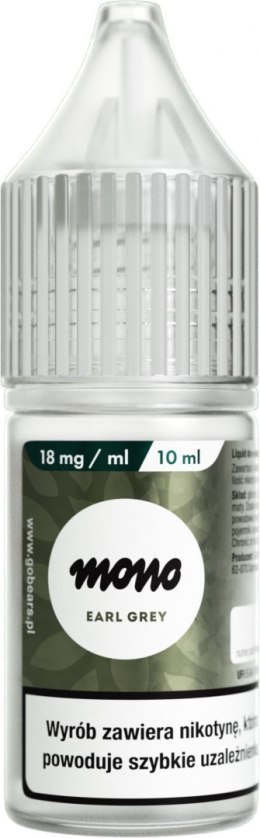 Liquid MONO nicotine - Earl Grey- 18mg