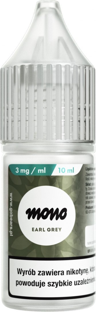 Liquid MONO nicotine - Earl Grey- 3mg