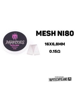 Siatka DARK COILS - MESH NI80 16x6,8mm 0,15ohm (2szt)