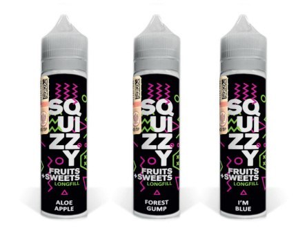 Longfill Squizzy 5/60ml - Alloe Apple