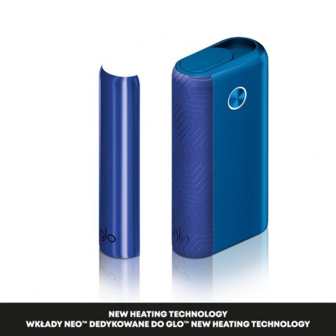 Starter Kit Glo Hyper+ UNIQ Microbox Blue NHT