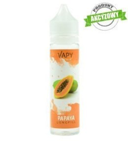 Longfill VAPY Premix 10/60ml - Papaya