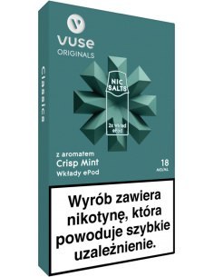 Vuse ePod Crisp Mint 12mg /ml (2 szt.)
