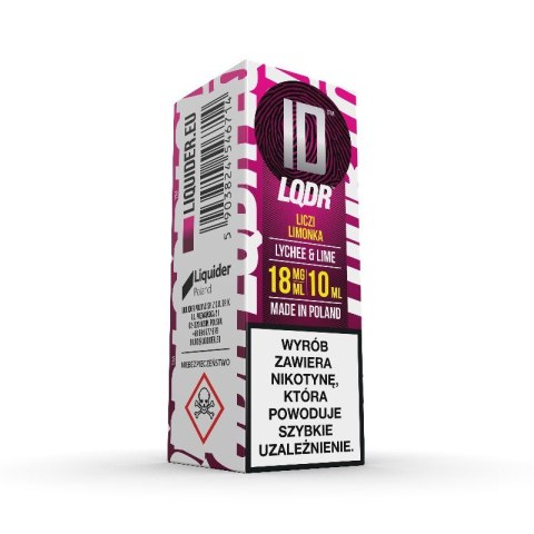 Liquid ID - 10ml Lychee & Lime 18mg