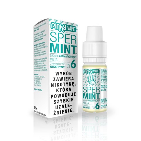 Liquid Pinky Vape Sper Mint 6mg 10ml