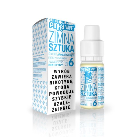 Liquid Pinky Vape Zimna Sztuka 6mg 10ml