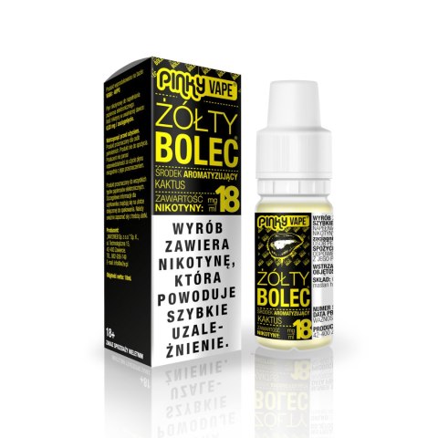 Liquid Pinky Vape Żółty Bolec 18mg 10ml