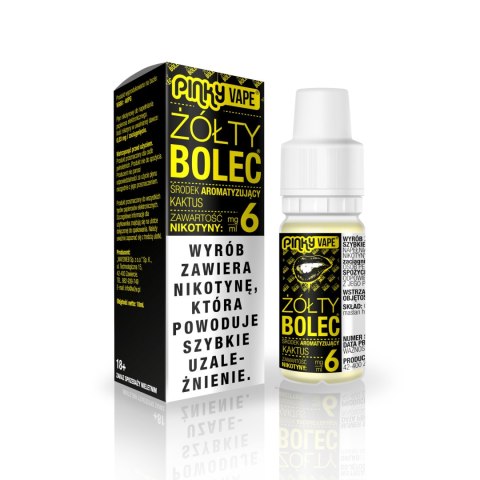 Liquid Pinky Vape Żółty Bolec 3mg 10ml