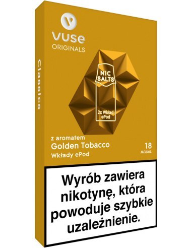 Vuse ePod Golden Tobacco 12mg /ml (2 szt.)