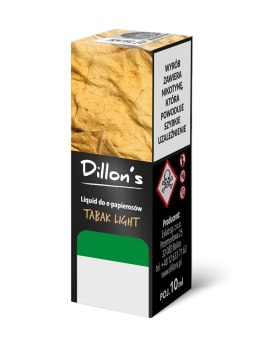 Liquid Dillon's 10ml - Tabak Light 12MG