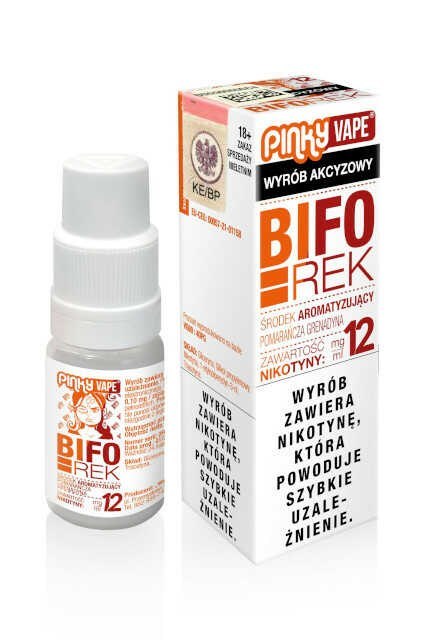 Liquid Pinky Vape Biforek 12mg 10ml