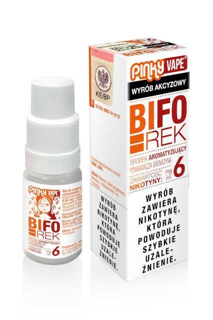 Liquid Pinky Vape Biforek 6mg 10ml