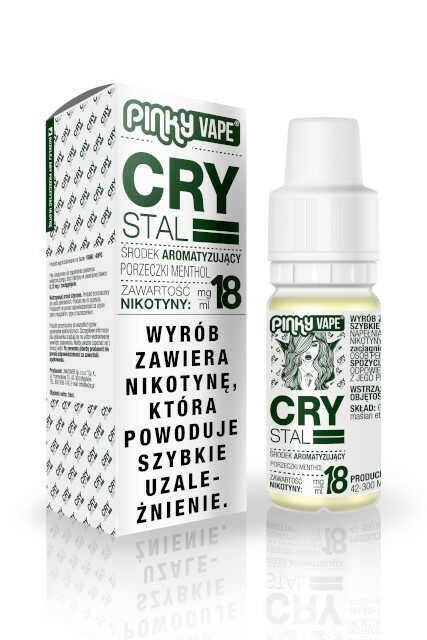 Liquid Pinky Vape Crystal 18mg 10ml