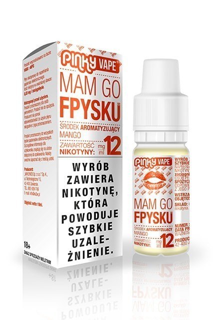 Liquid Pinky Vape Mam Go Fpysku 12mg 10ml