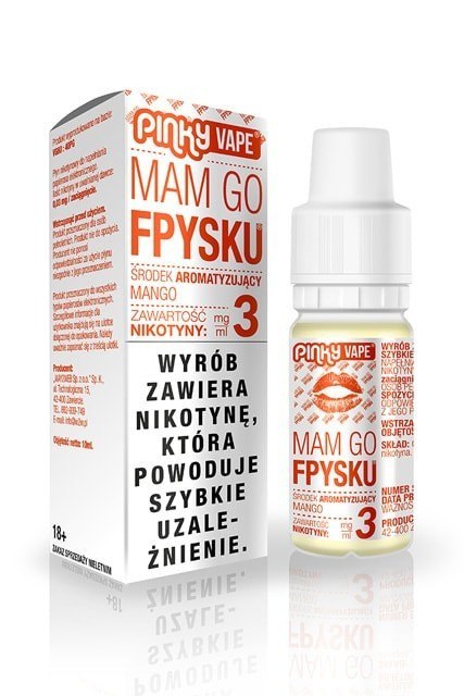 Liquid Pinky Vape Mam Go Fpysku 3mg 10ml