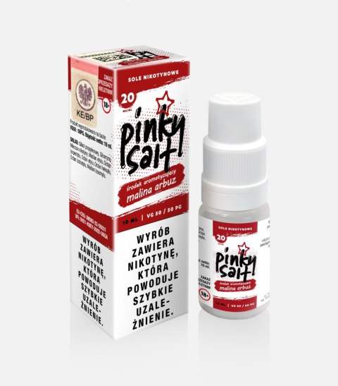 Liquid Pinky Vape Salt - 10ml Malina Arbuz 20mg