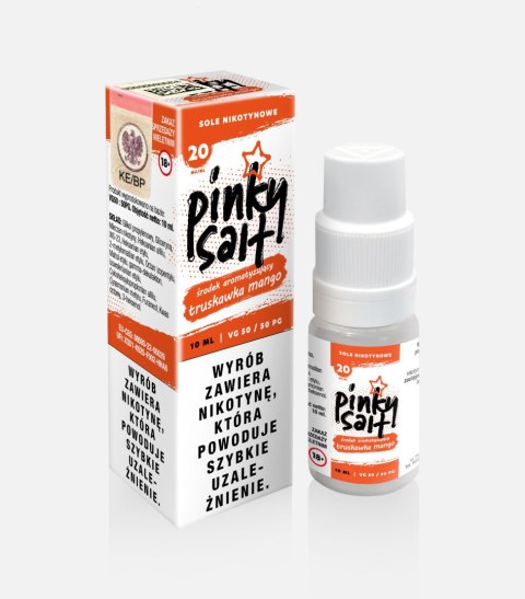 Liquid Pinky Vape Salt - 10ml Truskawka Mango 20mg