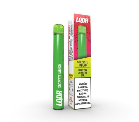 LQDR Bar 800 puffs 20mg - Soczyste Jabłko