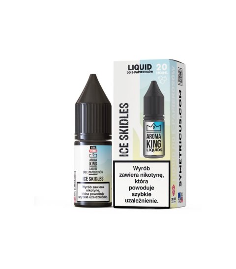 Liquid Aroma King Salt 10 ml - Ice Skidles 20 mg