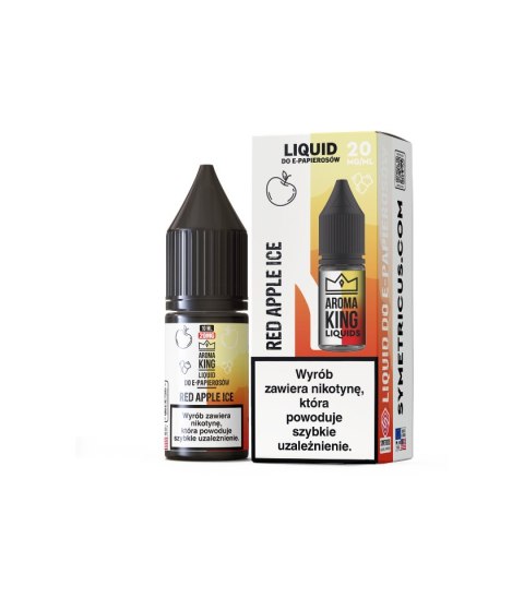 Liquid Aroma King Salt 10 ml - Red Apple Ice 20 mg