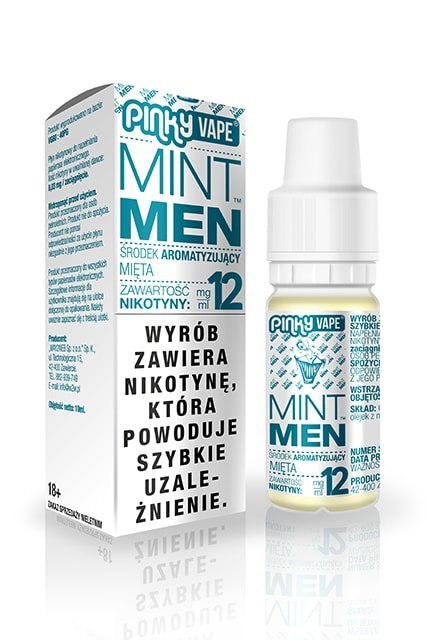 Liquid Pinky Vape Mintmen 12mg 10ml