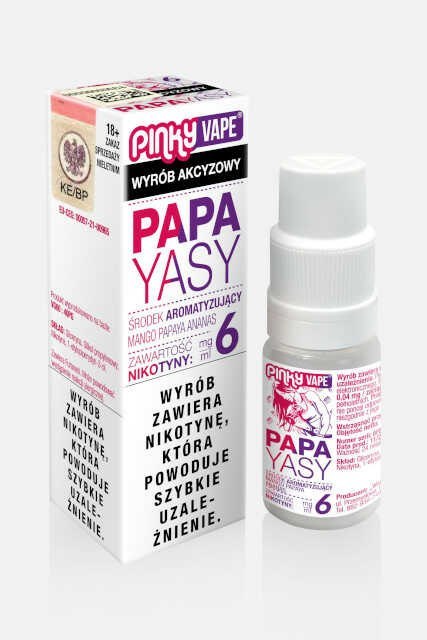 Liquid Pinky Vape Papayasy 6mg 10ml