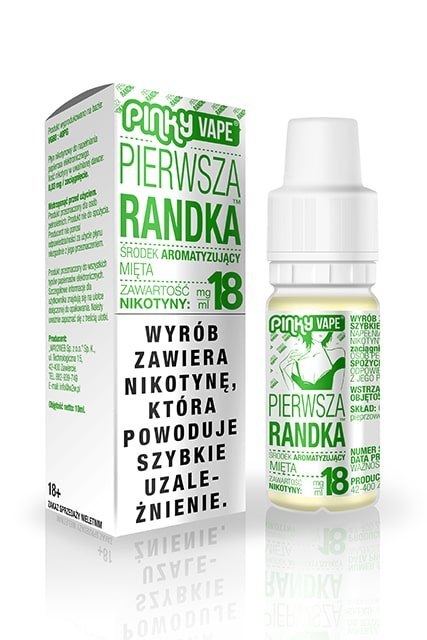 Liquid Pinky Vape Pierwsza Randka 18mg 10ml