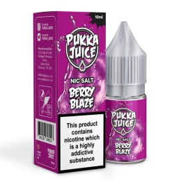 Liquid Pukka Juice 10ml - Berry Blaze 10mg salt