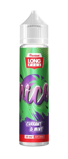 Longfill Nico 10/60ml - CURRANT & MINT