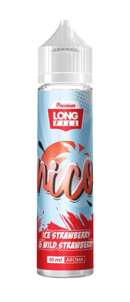 Longfill Nico 10/60ml - ICE STRAWBERRY & WILD STRAWBERRY