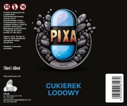 Longfill PIXA 10/60ml - Cukierek Lodowy