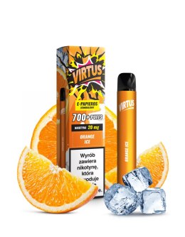 E-PAPIEROS Virtus 700+ Orange Ice 20mg