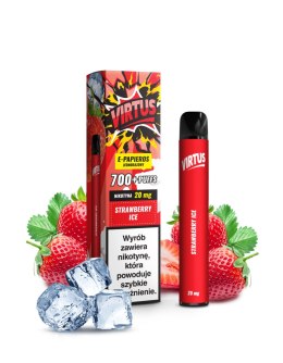 E-PAPIEROS Virtus 700+ Strawberry Ice 20mg