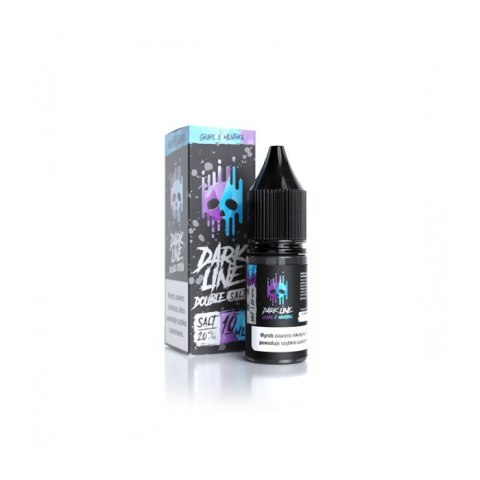 Liquid DARK LINE DOUBLE SALT 10ml - Grape Menthol 20mg