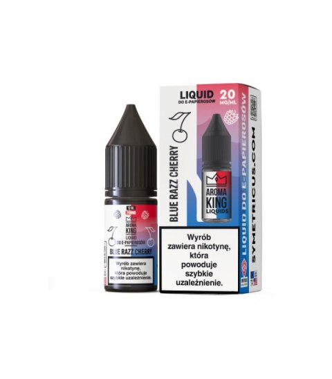 Liquid Aroma King 10 ml - Blue Razz Cherry 0 mg